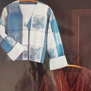 Carriage House Quilt Shoppe CHQS302 Pattern Nothing To It Jacket Uncut Original